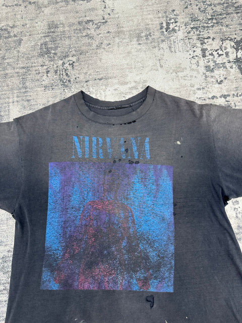 1990's Nirvana Sliver Faded/thrashed